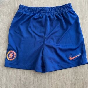 Chelsea FC Blue Nike Shorts for Toddler Size 24-36 months - excellent condition!